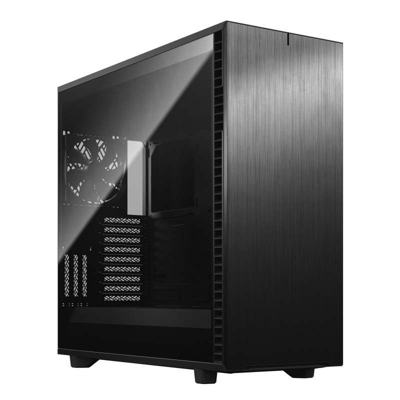 Fractal Design Define 7 XL Gaming Gehäuse Schwarz mit Dämmung/Seitenfenster DT